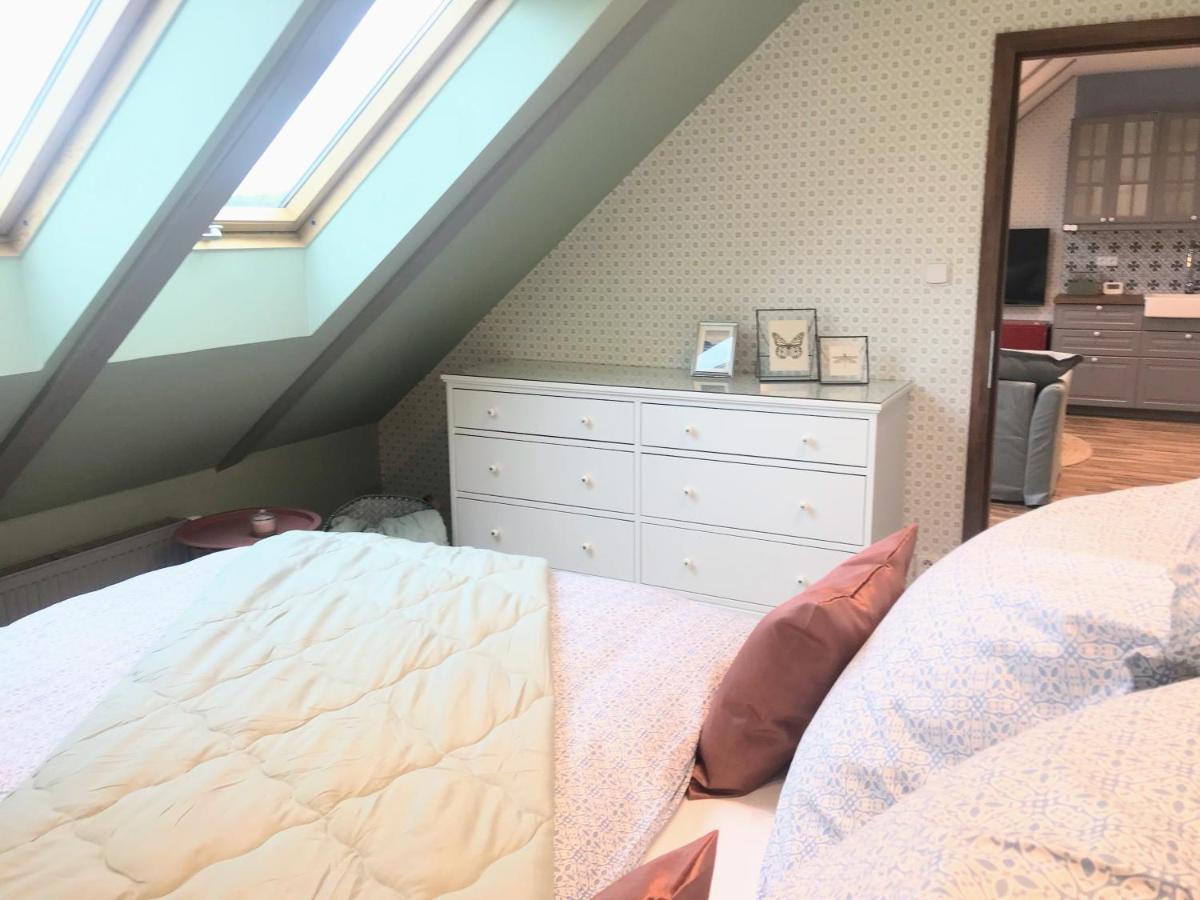 Attic Apartment On Waterfront / View / Netflix Prague Extérieur photo